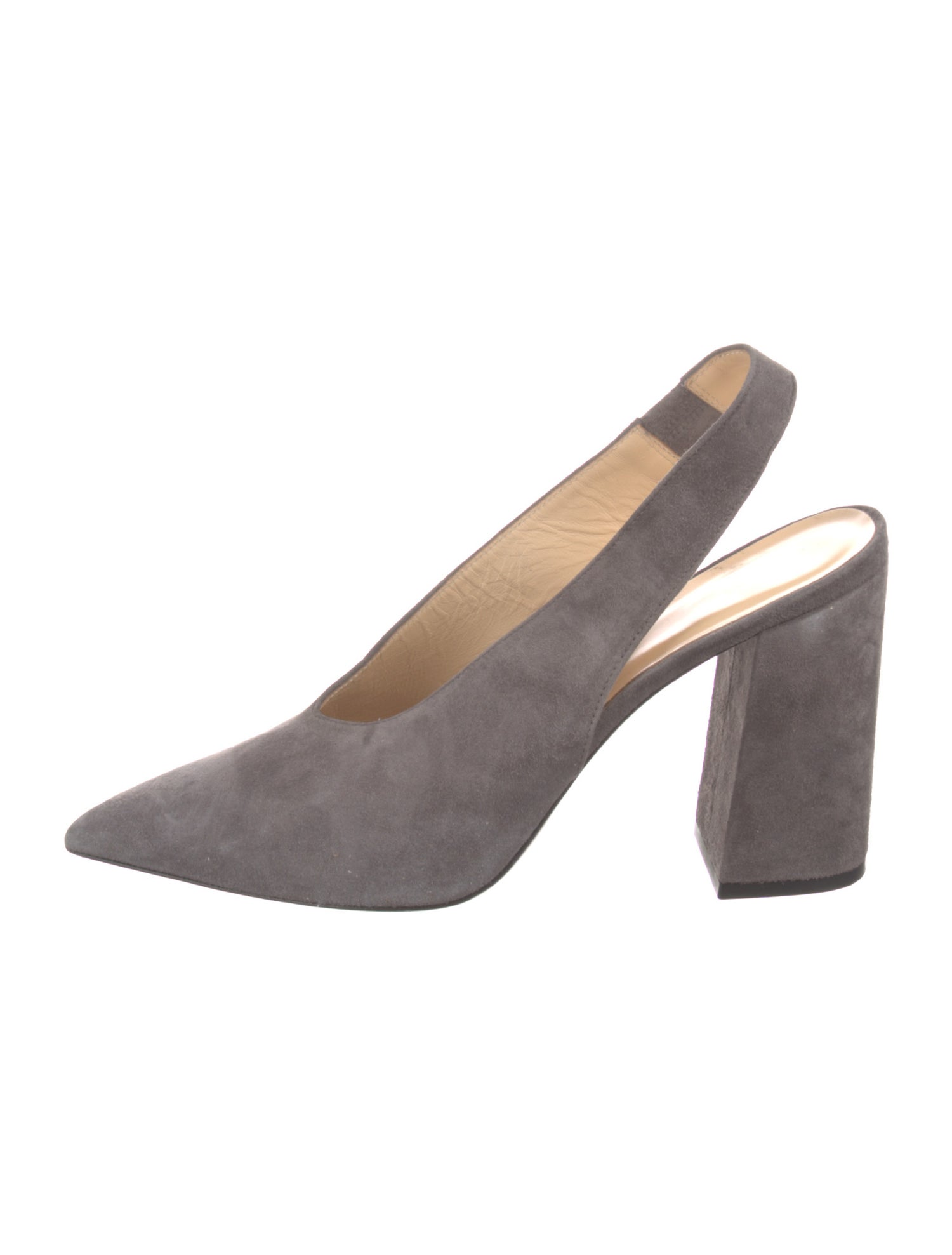Barney's New York Suede Slingback Pumps